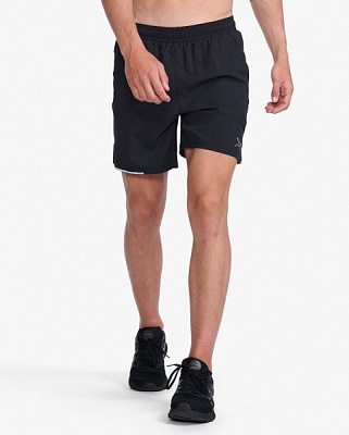 Шорты 2XU Aero 7 Inch Shorts MR6904b_BLK/SRF р. S черный