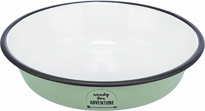 Миска Trixie зелена емаль 0,2 л d 12 см