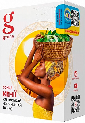 Чай черный Grace Солнце Кении 100 г 