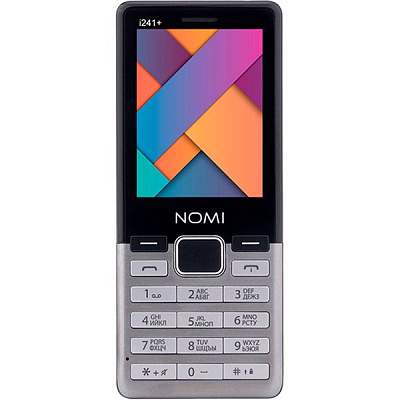 Мобильный телефон Nomi i241+ steel