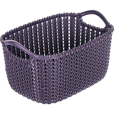 Кошик пластиковий Curver 230120 Knit XS прямокутний 250x175x140 мм