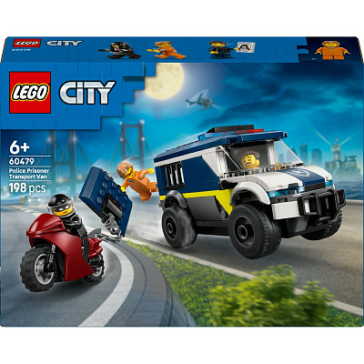 Конструктор LEGO City Поліцейський фургон для перевезення в'язнів 60479