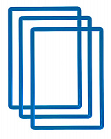 Рамка А4 формату синя 3 шт.