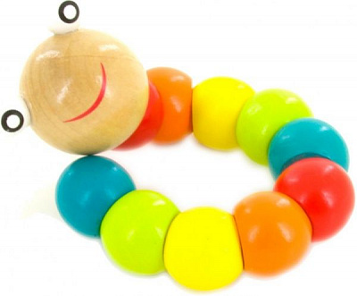 Пирамидка Lucy&Leo Гусеница LL164