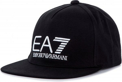 Кепка EA7 TESSUTO_RAPPER_HAT 275863-9P504-00020 OS чорний