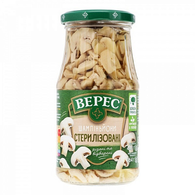 Шампіньйони Верес стерілізовані 440 г