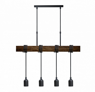 Светильник подвесной TK Lighting Rеdziny 4xE27 черный 