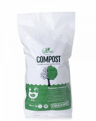 Добриво органічне Good Yield гуміфікований сипкий компост 16 л