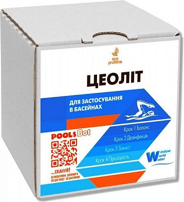 Средство для бассейна Цеолит измельченный 4-6 мм 0,4 кг Water World Window 
