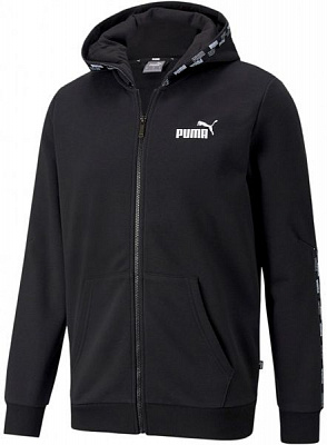 Джемпер Puma PUMA POWER FZ Hoodie 58939601 р. XS чорний