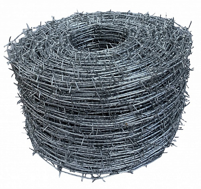 Дріт колючий одноосновний 2,8 мм (33 кг +/-8%) оцинкований цинк