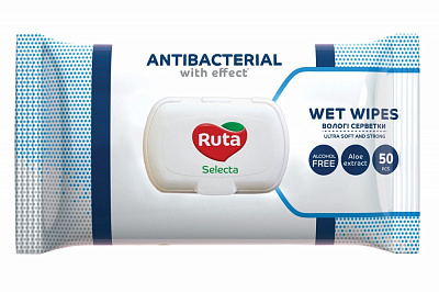 Влажные салфетки Ruta Antibacterial 50 шт.