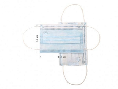 Маска Lindo медична дитяча нестерильна 10 шт./уп.