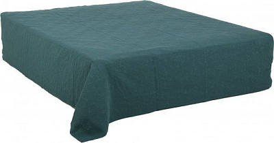 Покрывало Stonewashed Rosa 240x260 см Limasso темно-зеленый 