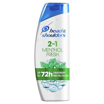 Шампунь 2 в 1 Head & Shoulders Свіжість Ментолу 225 мл