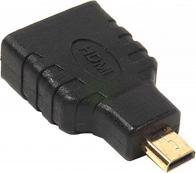 Переходник PowerPlant HDMI – microHDMI черный (KD00AS1298) 