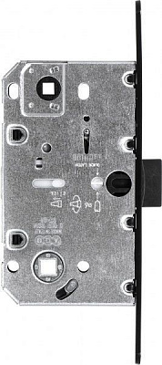 Дверний замок міжкімнатний AGB Mediana Evolution B011025091 чорний