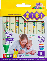 Набор карандашей восковой jumbo BABY Line ZB.2482 ZiBi