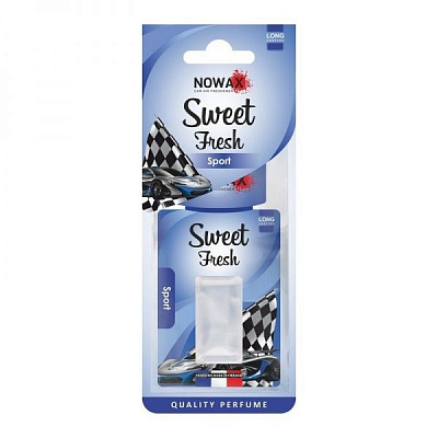 Ароматизатор підвісний Nowax Sweet Fresh 5 мл - SPORT NX07726 SPORT 5 мл