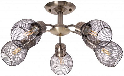 Люстра стельова Altalusse INL-6143C-05 5x40 Вт E27 антична бронза