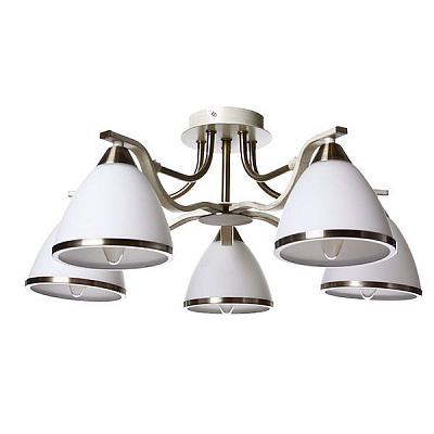 Люстра Altalusse INL-9288C-05 античная бронза/кофе