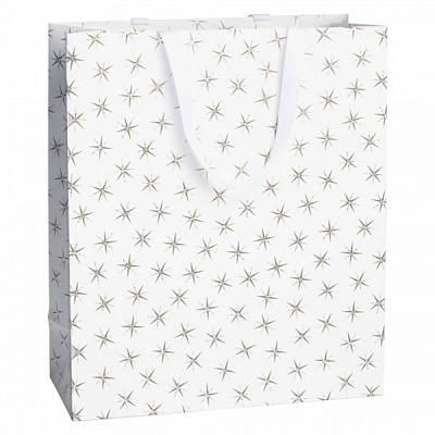 Пакет подарунковий Adaria white 34х14,5х40 см STEWO