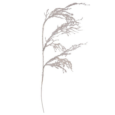 Гілочка декоративна YES! Fun Бісер біла 100 см 973912