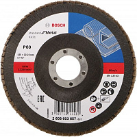 Круг лепестковый Bosch 125 мм P60 2608603657