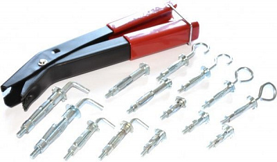 Набор анкеров Molly + инструмент для монтажа 15 ед.