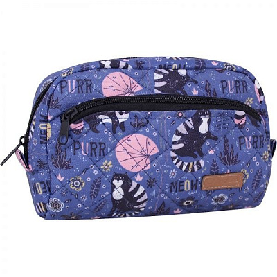 Косметичка Bagland Єноти 1,5 л синій суб.869 (717664)