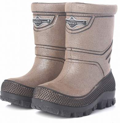 Чоботи зимові для дівчаток Alisa Line Husky розмір 33 золотистий