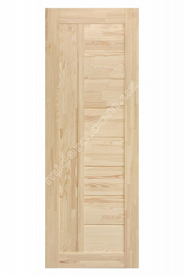 Дверное полотно Домінант-Вуд Эталон 1-2 - глухое 900х2000х36 ПГ 900 мм под покраску 