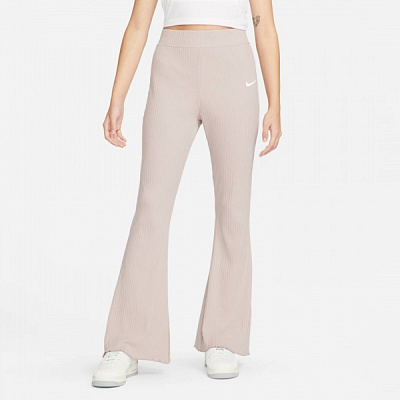 Штани Nike W NSW RIB JRSY PANT DV7868-272 р. S бежевий