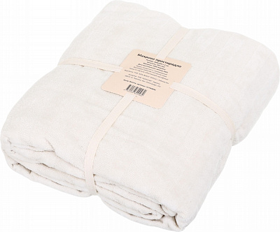 Простирадло махрове 160x220 см ваніль IDEAL TEXTILE