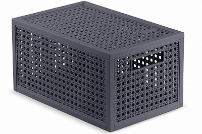 Корзина для хранения Curver 264001 синий разборная Kaya S 7 л 154x188x300 мм