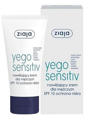Крем день-ніч Ziaja YEGO SENSITIV 50 мл
