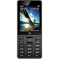 Мобильный телефон Fly TS114 Triple Sim Black