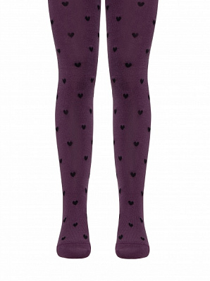 Колготки унисекс Conte-Kids TIP-TOP 574р.116-122 баклажан 