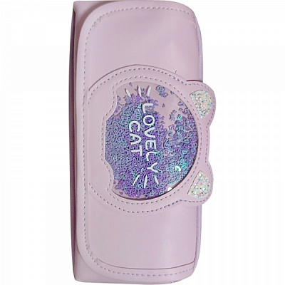 Пенал Кошечка Bagland лиловый