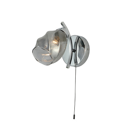 Бра Miorro Ideale метал/скло 1x40 Вт E27 хром 51-311-060