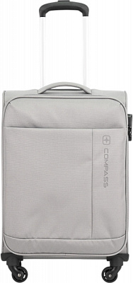 Чемодан Compass MS-2501 58 л серый 67x42x24 см M