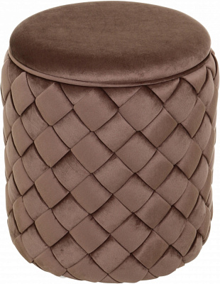 Сундук-пуф Sensio для хранения Linea 375х415х375 мм коричневый (HS-CR1S)