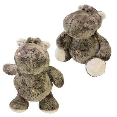 Мягкая игрушка Shantou Бегемот 22 см E8206