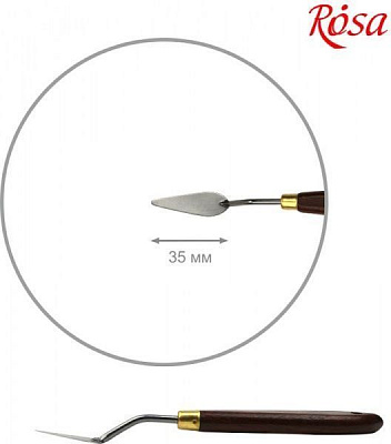 Мастихин Classic капля № 1 3,5 см Rosa Talent 