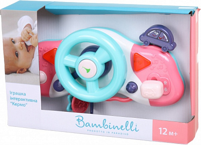 Игровой руль Bambinelli музыкальный 31x7.5x20 см 200525100 /K999-85G