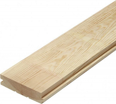 Доска пола 30х125х3000 мм сосна 