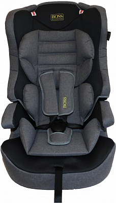 Автокрісло BABY CAR SEAT сірий із чорним black/grey