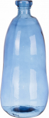 Ваза стеклянная голубая Simplicity 51 см San Miguel