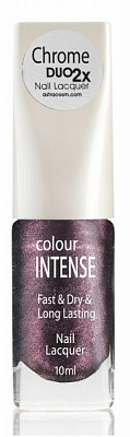 Лак для ногтей Colour Intense NP-303 DuoChrome DU001 темно-розовый с блестками 10 мл 