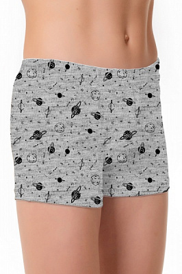 Трусики-боксеры для мальчиков KOSTA р.122–128 серый меланж 2276-10 